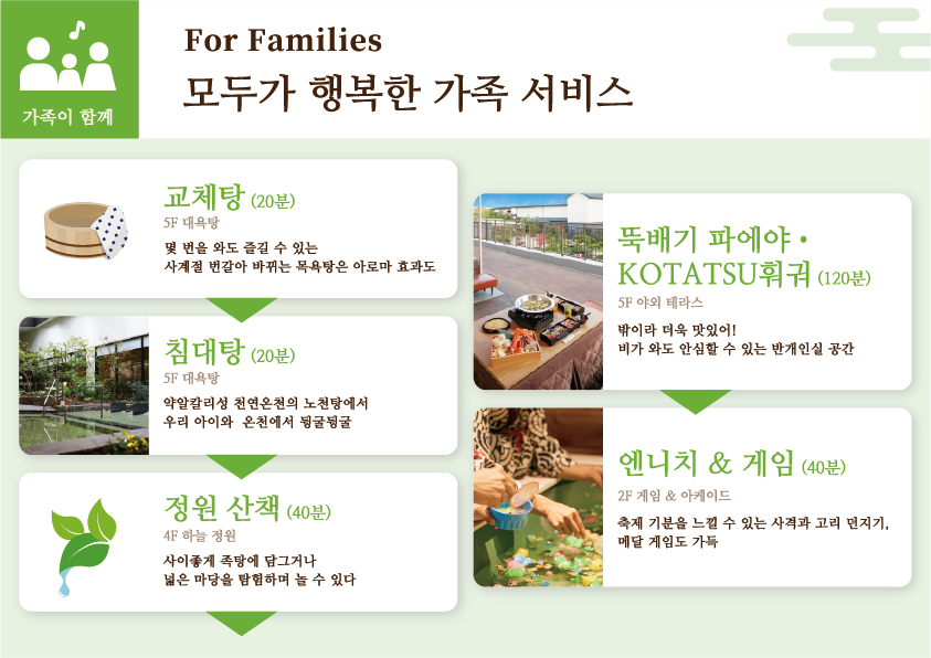 가족이 함께 : For Families 모두가 행복한 가족 서비스