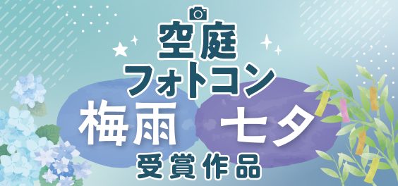 空庭フォトコン 梅雨七夕