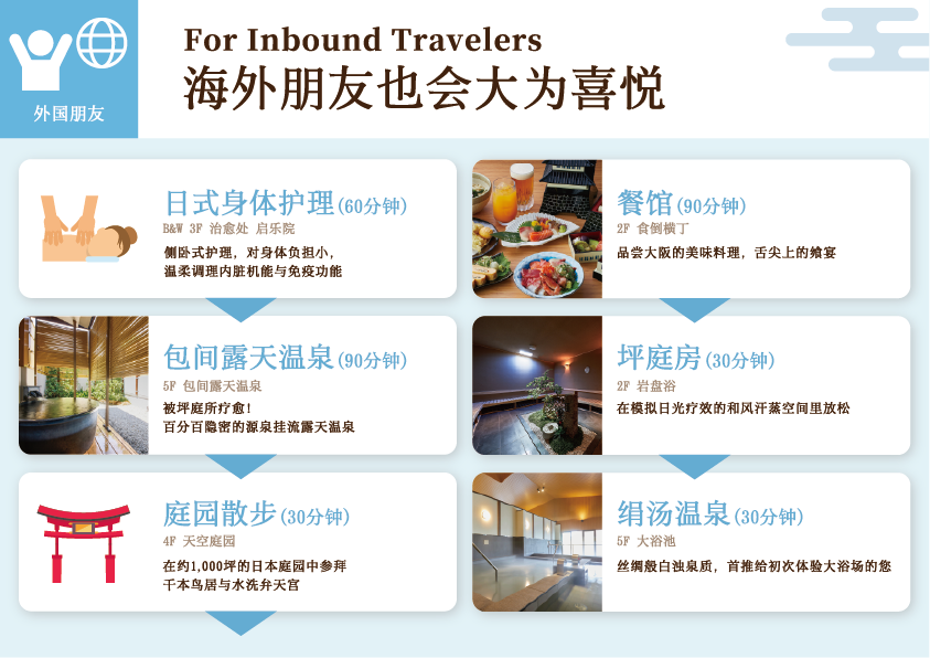外国朋友 : For Inbound Travelers 海外朋友也会大为喜悦
